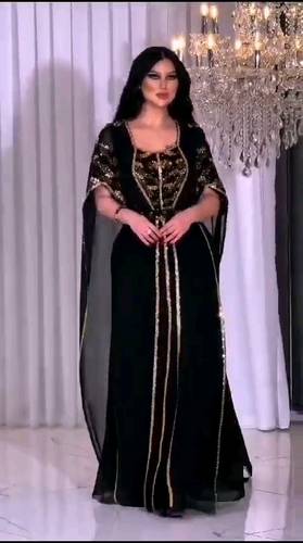 جلابيه جورجيت 2لون تطريز راقي
