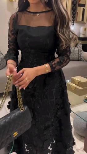 فستان سهره وناعم راقي 