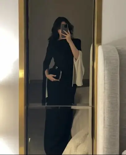 فستان اسود باربي ناعم 