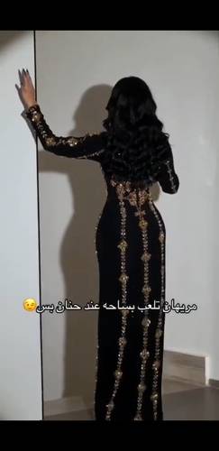 فستان سهره مطرز يدوي شك  مكثف 