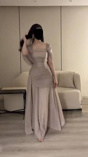 فستان جورجيت كسرات راقي