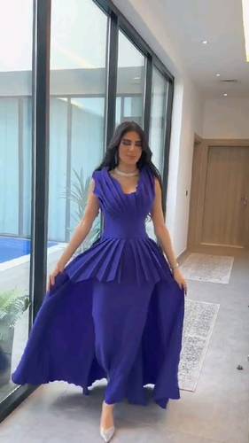 فستان ناعم انيق راقي