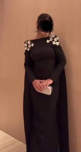 فستان سهره ناعم باربي مع ورود قص ليزر احترافي