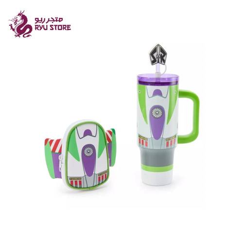 Buzz Lightyear Travel Tumbler with Straw plus Zip Case – Toy Story