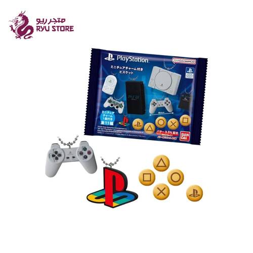 Playstation Miniature Charm with Biscuits 