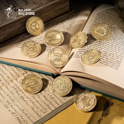 دبوس شارة أعضاء طاقم قبعة القش - ون بيس