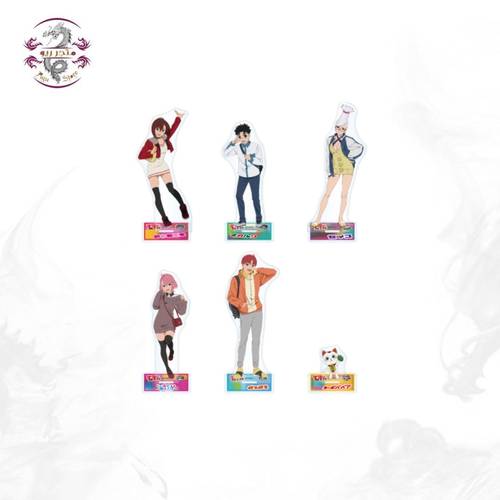 Acrylic stand- Dan Dadan Exhibition