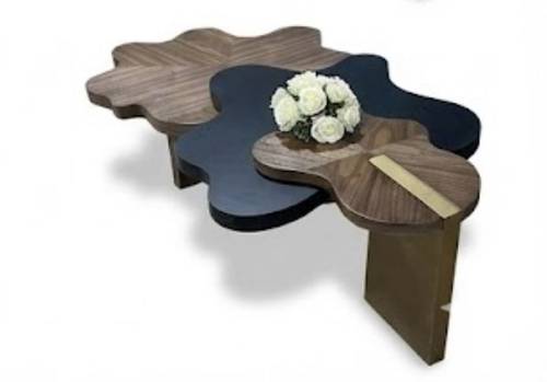 طقم طاولات مدمج متعرج حصري