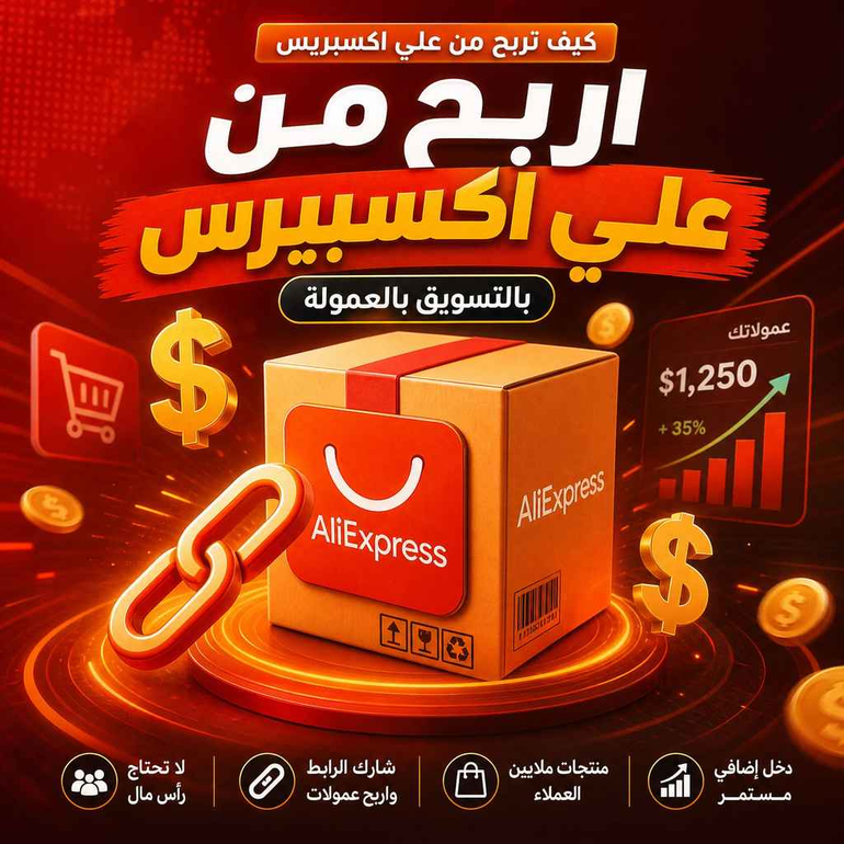 كيف تربح بسهولة من على اكسبريس عن طريق التسويق بالعمولة