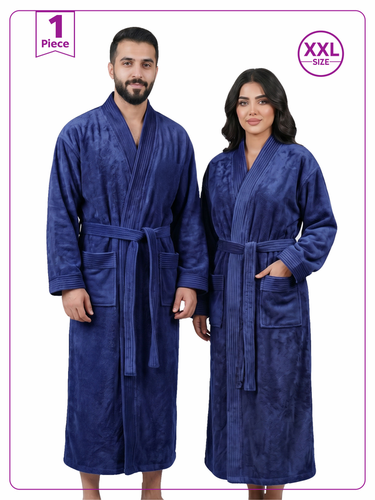 روب حمام مايكروفايبر مقاس XXL