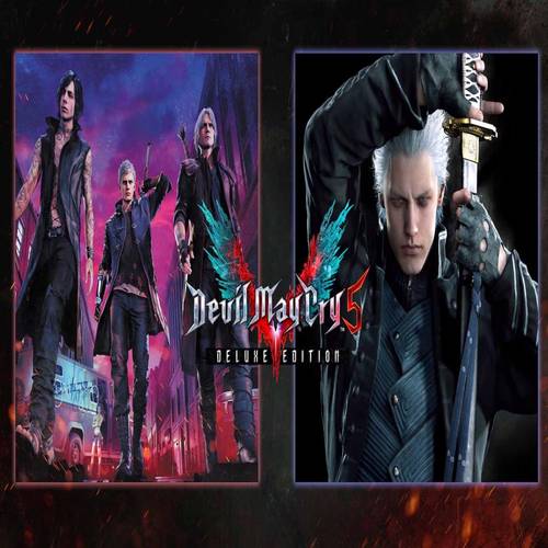 ديفل ماي كراي 5 النسخة الفاخرة + فيرجل | Devil May Cry 5 Deluxe + Vergil - ستيم PC