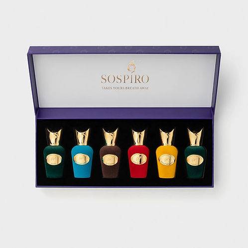 مجموعة سوسبيرو ديسكفري المصغرة Sospiro Discovery Set – 6 × 15 مل
