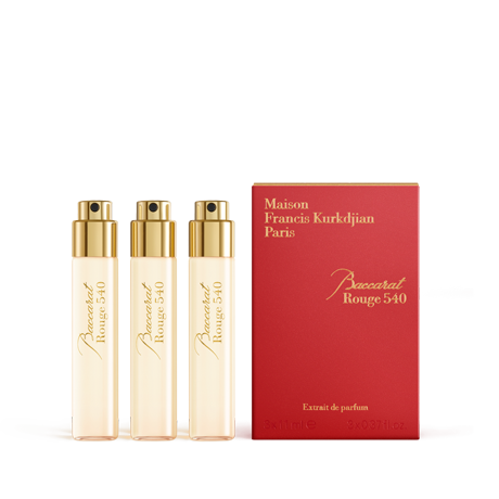 باكارات روج 540، عبوة إضافية من عطر بارفان، 3 × 11 مل