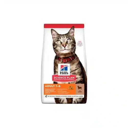 طعام جاف hills للقطط البالغة (لحم الضأن) 1.5 كجم