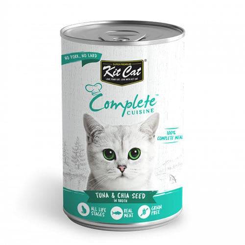 Kit Cat wet food tuna and chia seeds in gravy 150 g