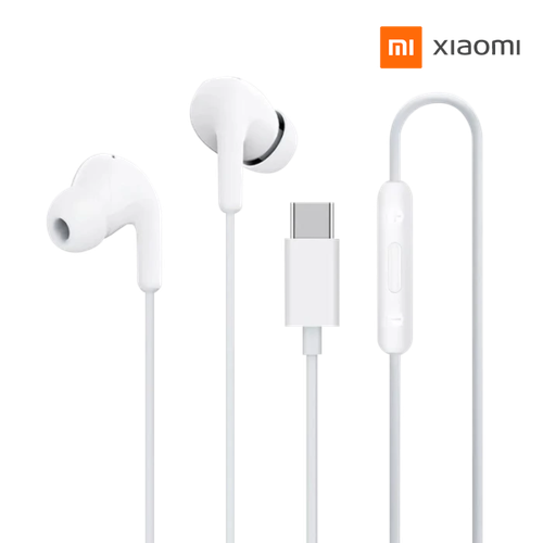 سماعة اذن شاومي السلكية بمنفذ USB-C سلكية BHR8931GL - أبيض