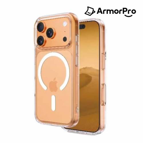كفر حماية ايفون 17 برو ماج سيف ArmorPro D30 - شفاف