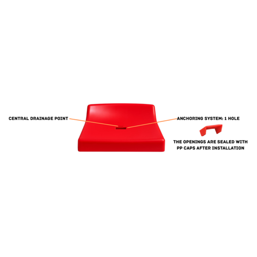 كراسي جمهور بدون مسند ظهر  - BACKLESS STADIUM SEAT - BQ-2041