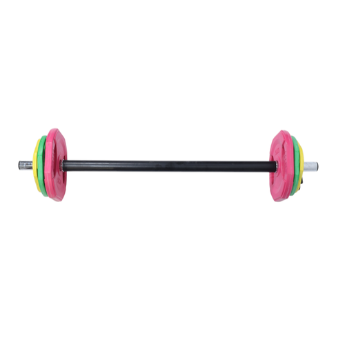 بار بالاوزان  Bar Body Pump Set-BQ  (20/15KG)