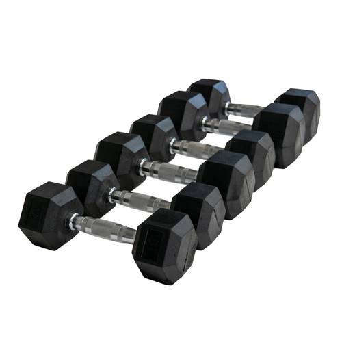 مجموعات دمبلز / Dumbbells Set-LDR195HEX - HEX - 2.5 KG- 25 KG