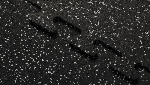  بلاطات الارضيات المطاطية انترلوك/Rubber Flooring Interlock -8mm