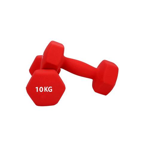 ربر دامبل (10KG) / Dumbbells Color LDR010DMS