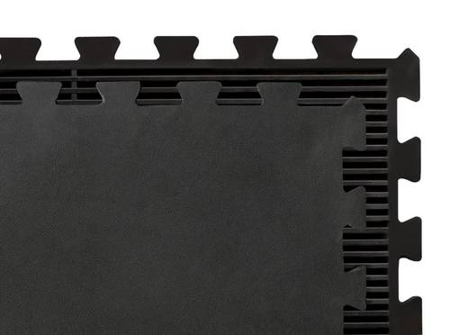 بلاط أرضيات الملاعب المطاطية انترلوك ١٠٠ X ١٠٠ | Rubber Flooring Interlock-1.5cm