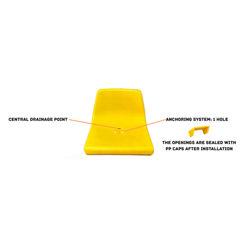 كراسي جمهور بمسند متوسط  -STADIUM SEAT - BQ-2042