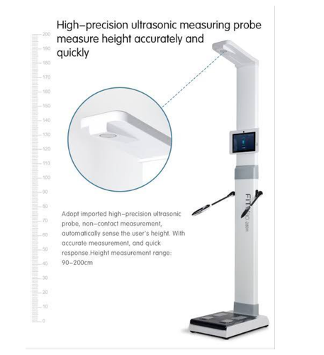 جهاز تحليل مكونات الجسم وقياس الطول/ Body composition Analyzer device systems -FiTMao-280H