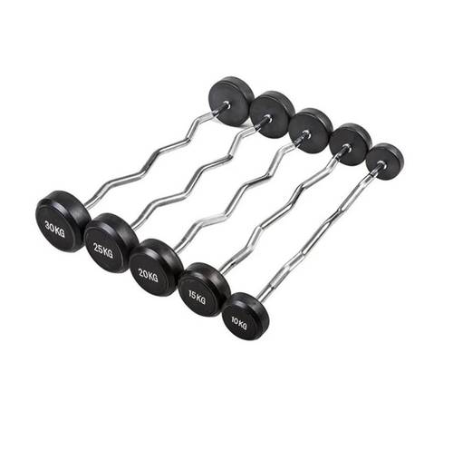 مجموعه باربل -متعرج /BARBELL Set CURL(BQ)- IPF-DB9009C (10-50KG)