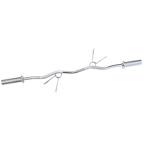 بار أولمبي متعرج – وزن 10 كجم OLYMPIC TRAINING CURL BAR - BQ - IPF-OB9047C -