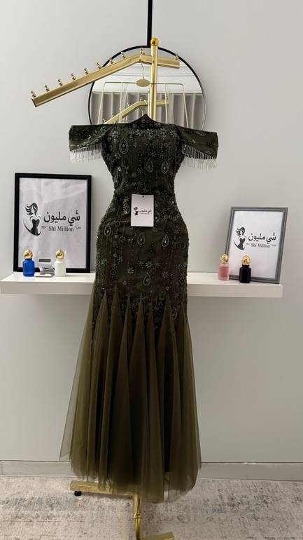 فستان زيتونة السهرة