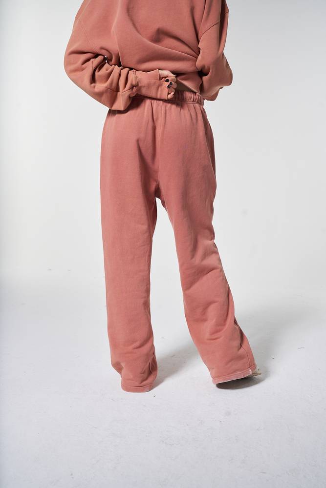 WIDE LEG PANTS - ORANGE RUST