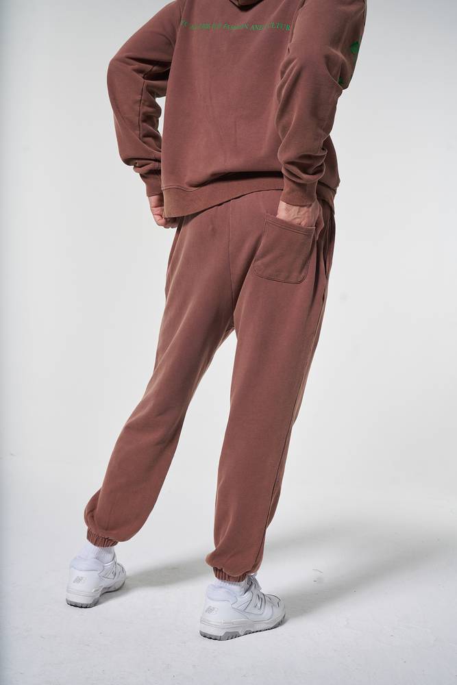 SWEATPANTS - BROWN