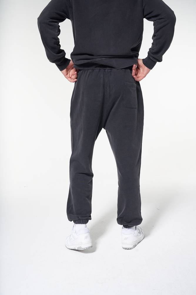 SWEATPANTS - BLACK WASHED