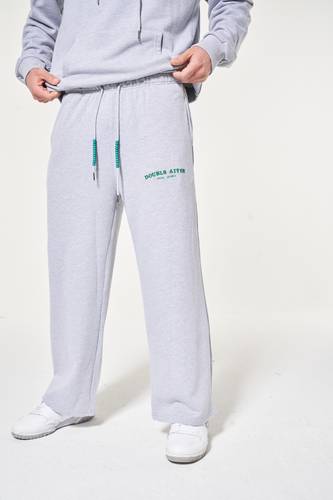 WIDE LEG PANTS - GRAY