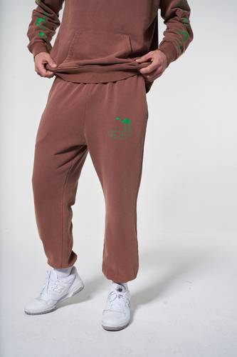 SWEATPANTS - BROWN