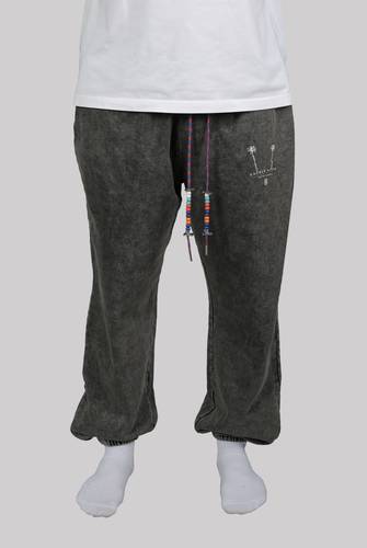 SWEATPANTS - BLACK WASHED 