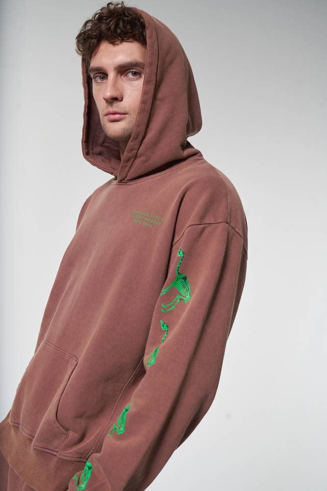 HOODIE - BROWN 