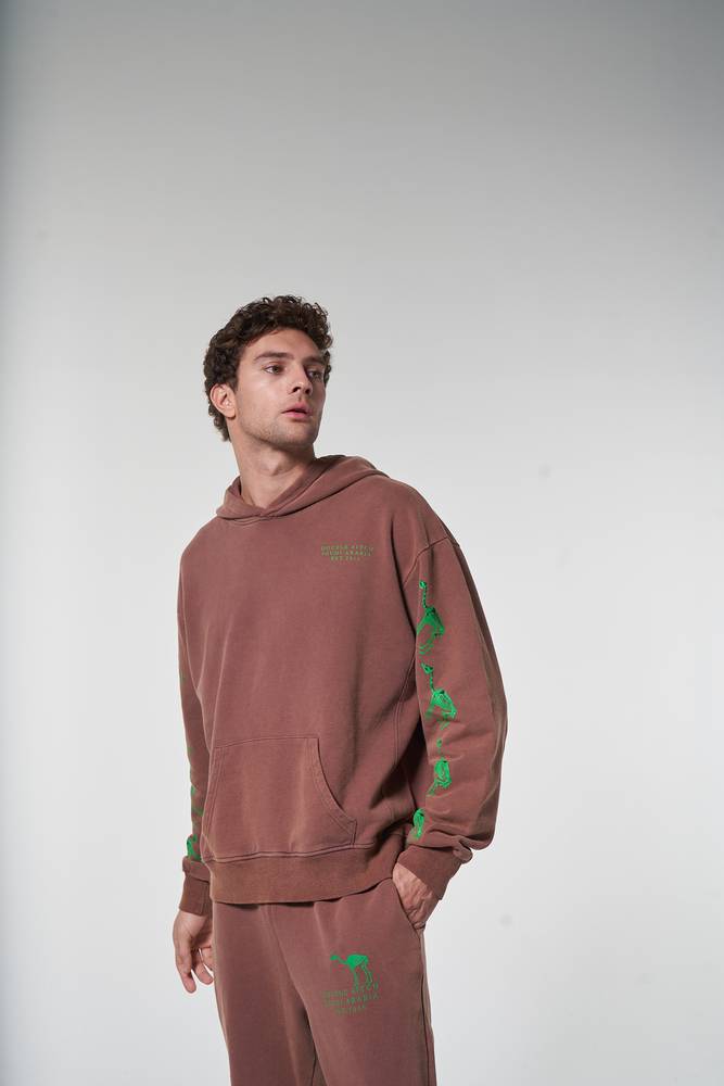 HOODIE - BROWN 