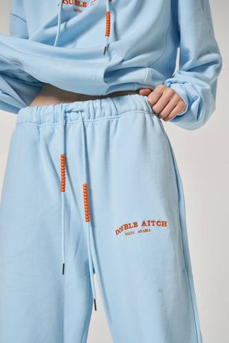 WIDE LEG PANTS - SKY BLUE