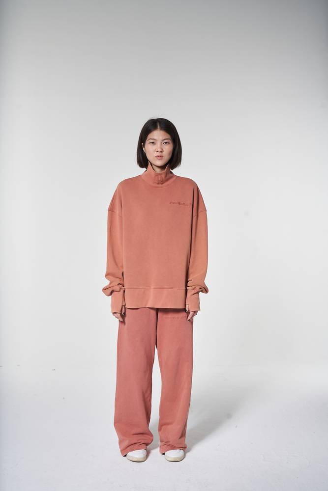 HIGH NECK - ORANGE RUST