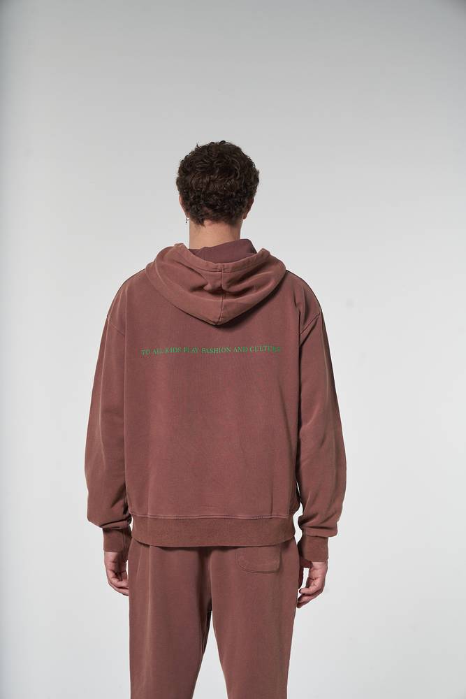 HOODIE - BROWN 