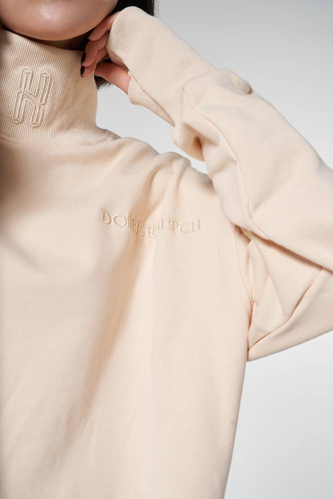 HIGH NECK - OFF WHITE