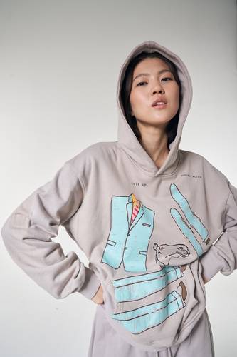 HOODIE - GRAYISH