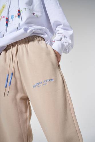 WIDE LEG PANTS - BEIGE