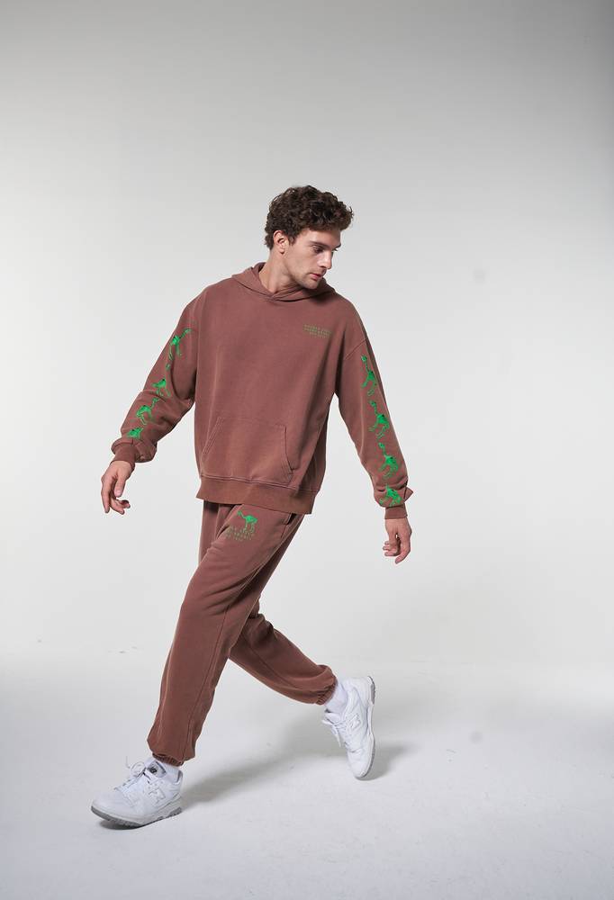 HOODIE - BROWN 