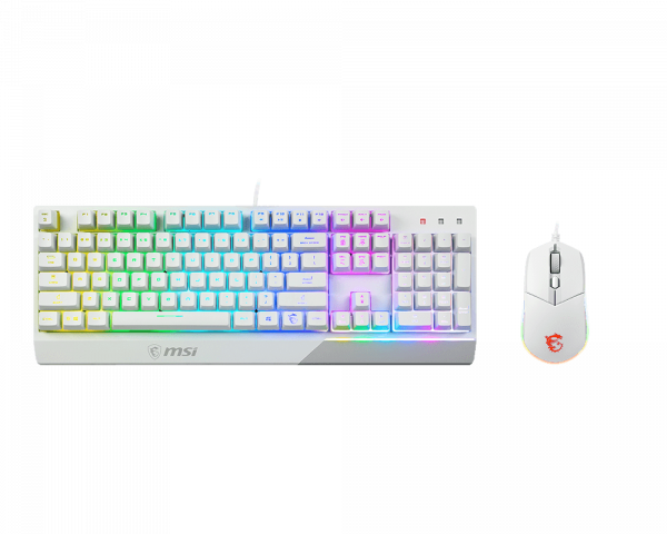 MSI VIGOR GK30 COMBO WHITE Gaming Keyboard &amp; Gaming Mouse (AR/EN)