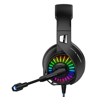 Datazone Wired Over-Ear Gaming Headphones RGB With Mic Black PlayStation 4 AND PC
