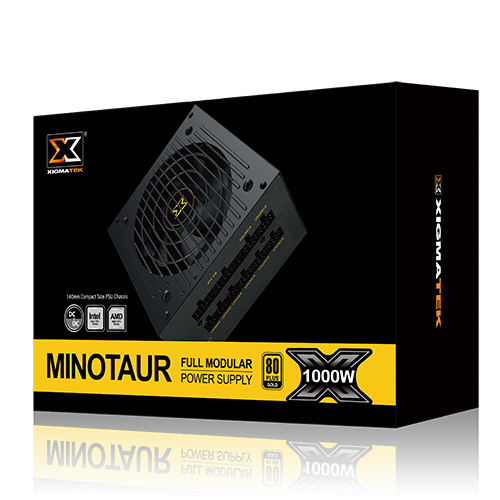 XIGMATEK Minotaur 1000W Power Supply Full Modular
